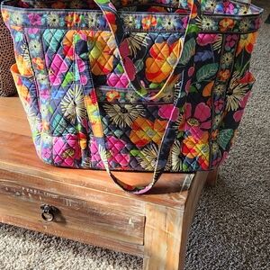 Vera Bradley Multicolor Floral Tote